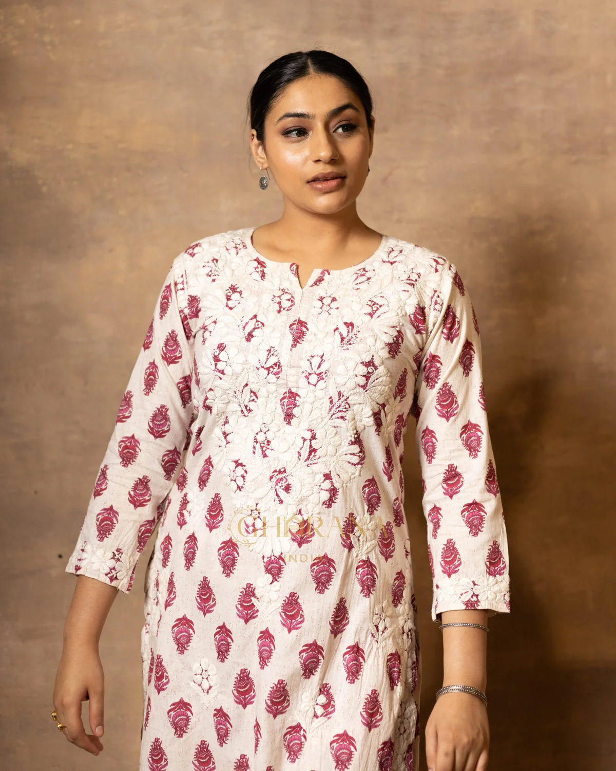 Cotton Coord Floral printed Kurta with Pallazo set