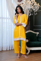 Sahiba Modal Chikankari Coord Set