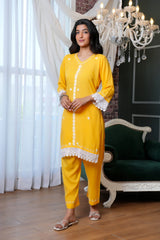 Sahiba Modal Chikankari Coord Set
