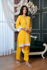 Sahiba Modal Chikankari Coord Set