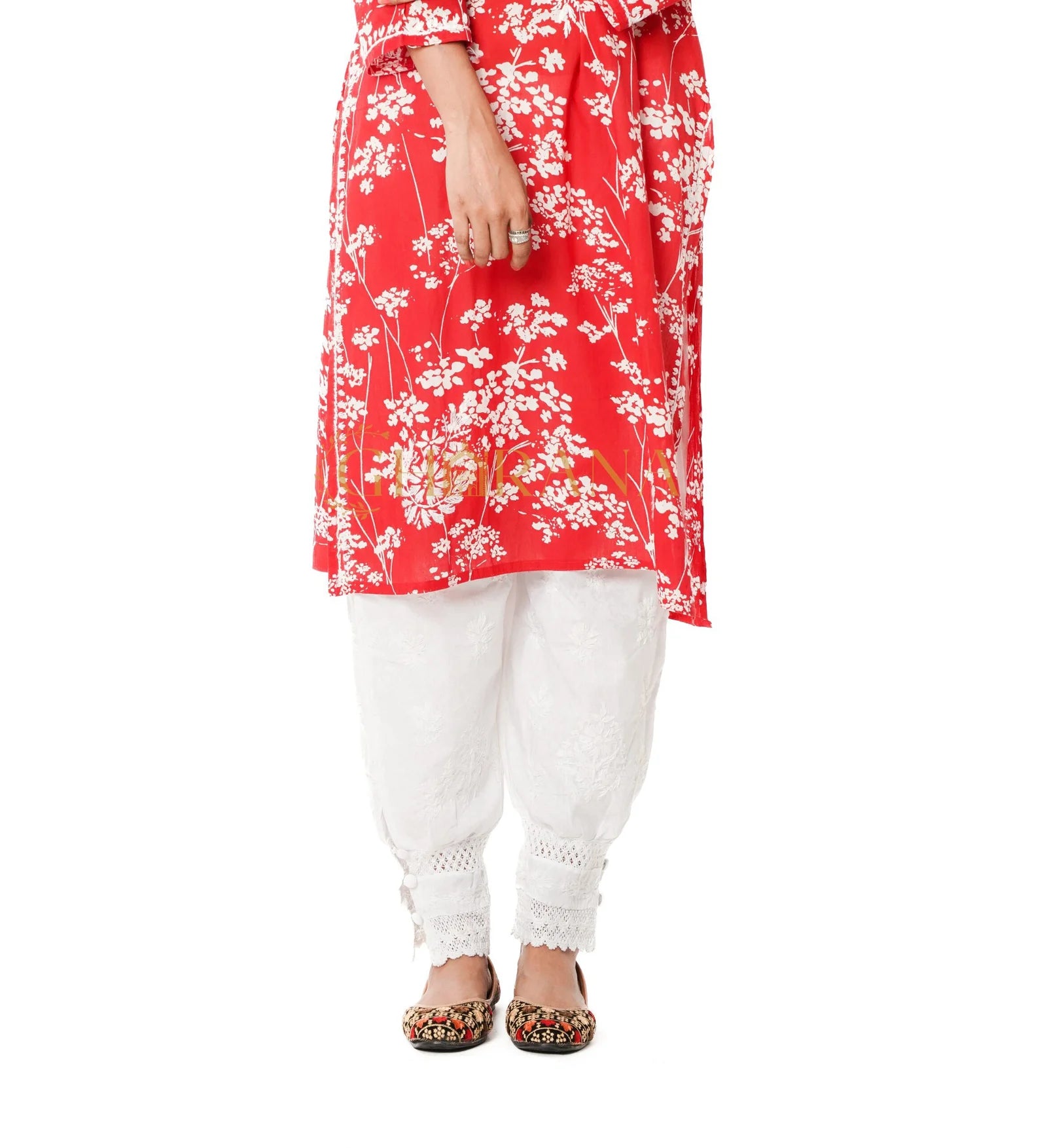 Chikankari Afgani Salwar
