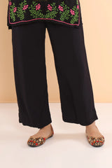 Luxury Rayon Pant – Black