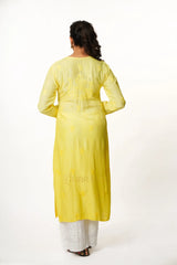 Ruhi Chikankari Muslin Kurta