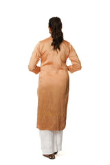 Ruhi Chikankari Chanderi Kurta