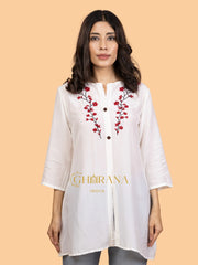 Sahiba Pure Muslin Chikankari Top