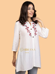 Sahiba Pure Muslin Chikankari Top