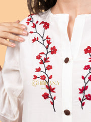 Sahiba Pure Muslin Chikankari Top