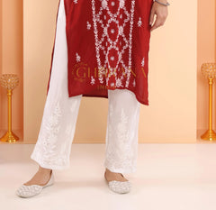 Modal Chikankari Pant