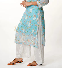Chikankari Palazzo