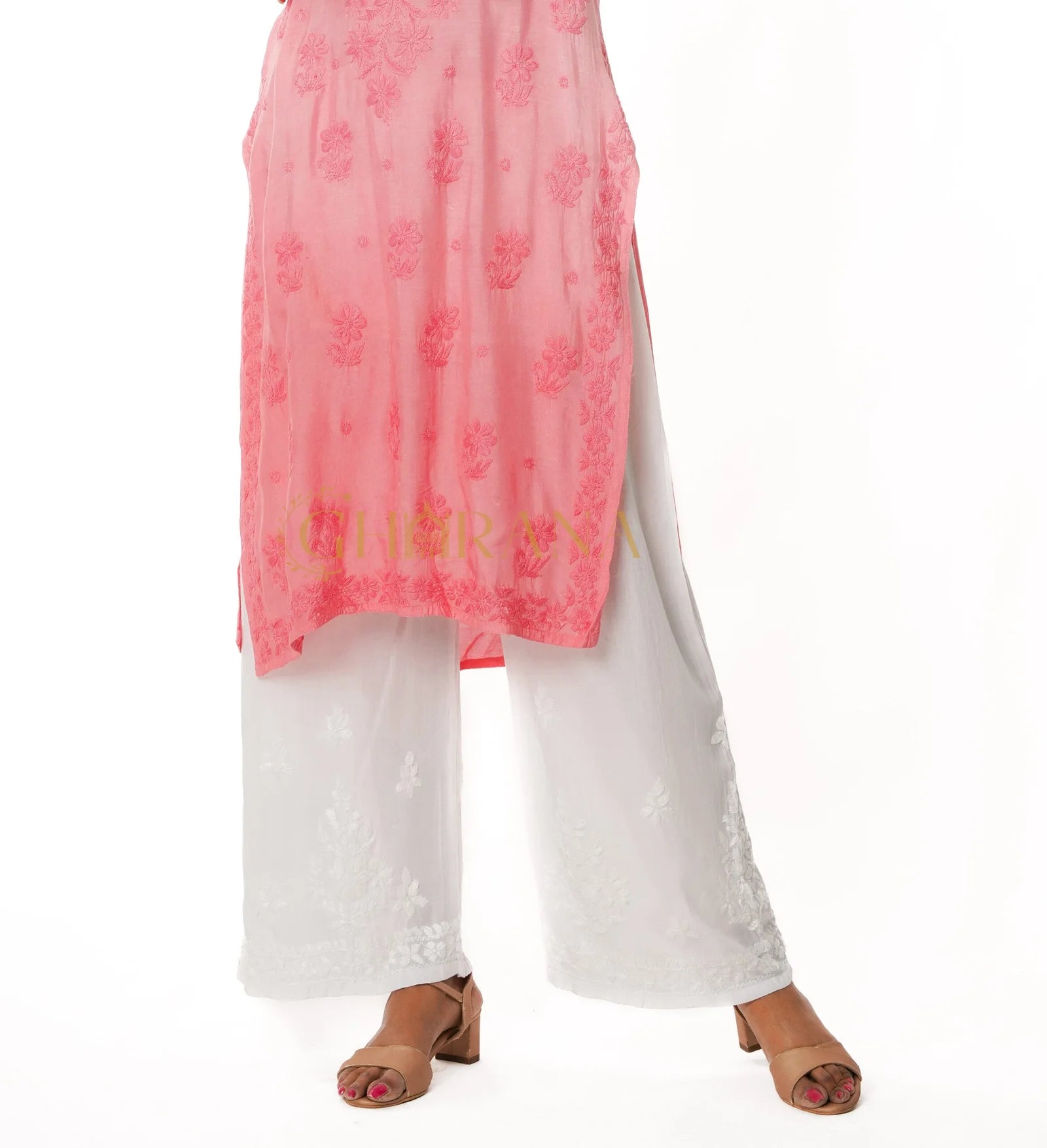 Chikankari Palazzo